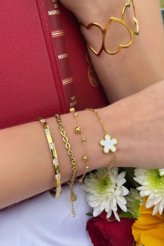 Auge Armband Gold Damen