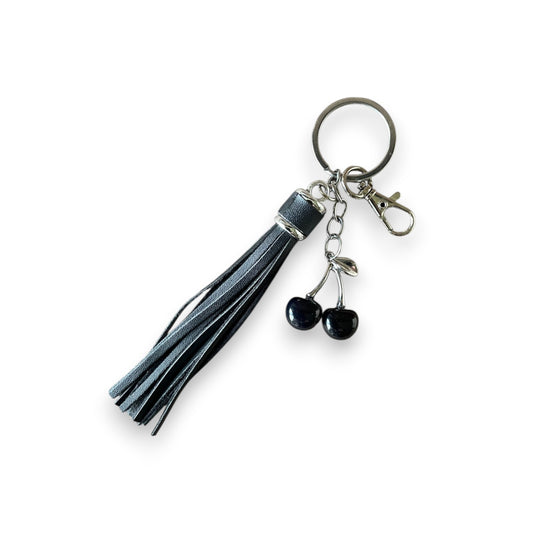BAG CHARM TASSEL CHERRY - Best Clothes