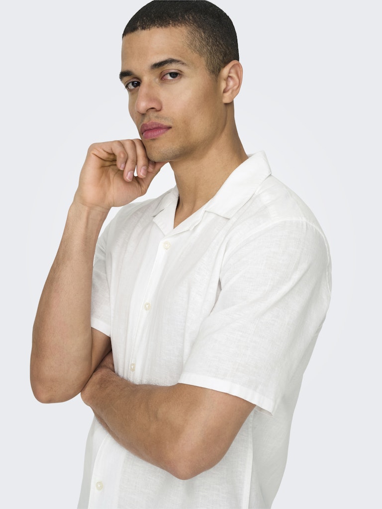 CAIDEN LIFE SS LINEN SHIRT - BEST CLOTHES
