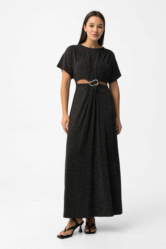 GLAM SHIMMERING MAXI DRESS