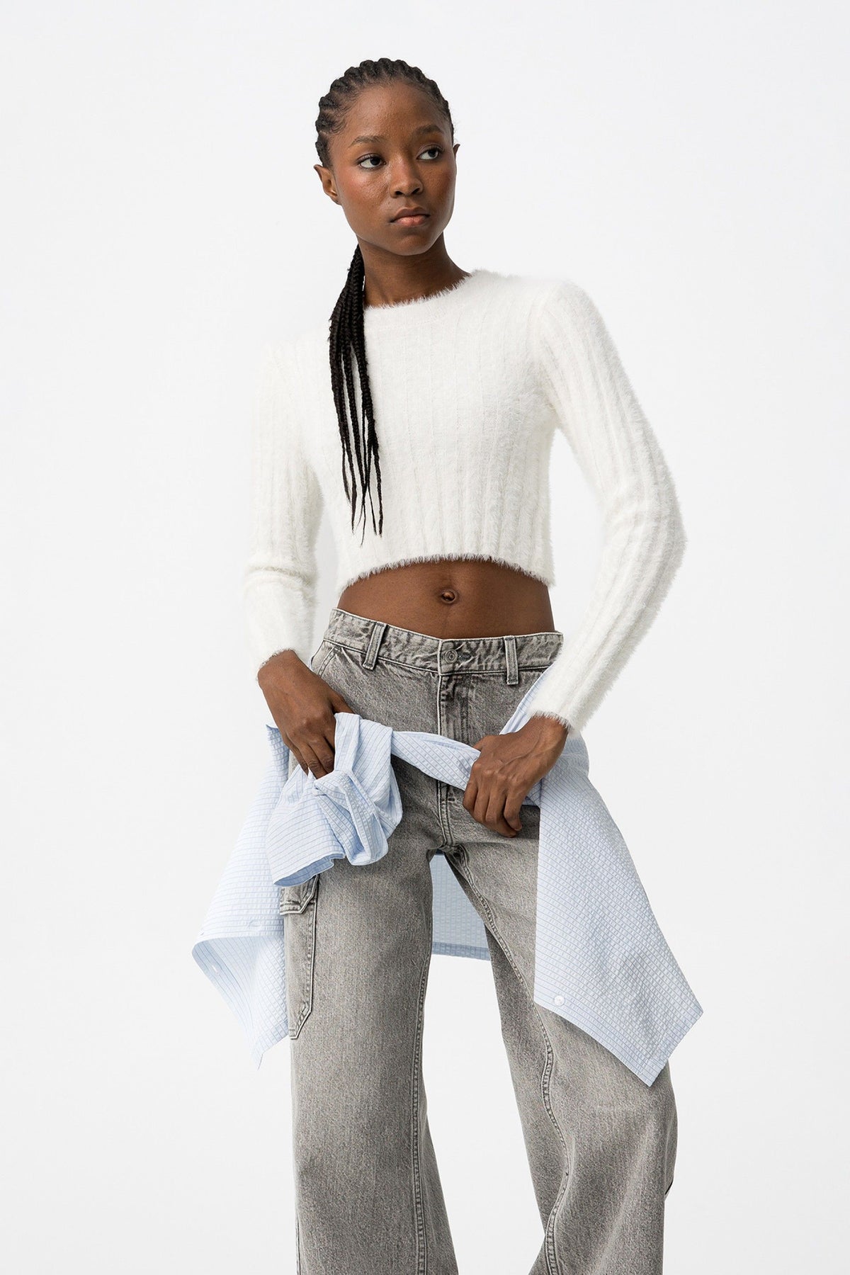 MARIN COZY FLUFFY SWEATER - BEST CLOTHES