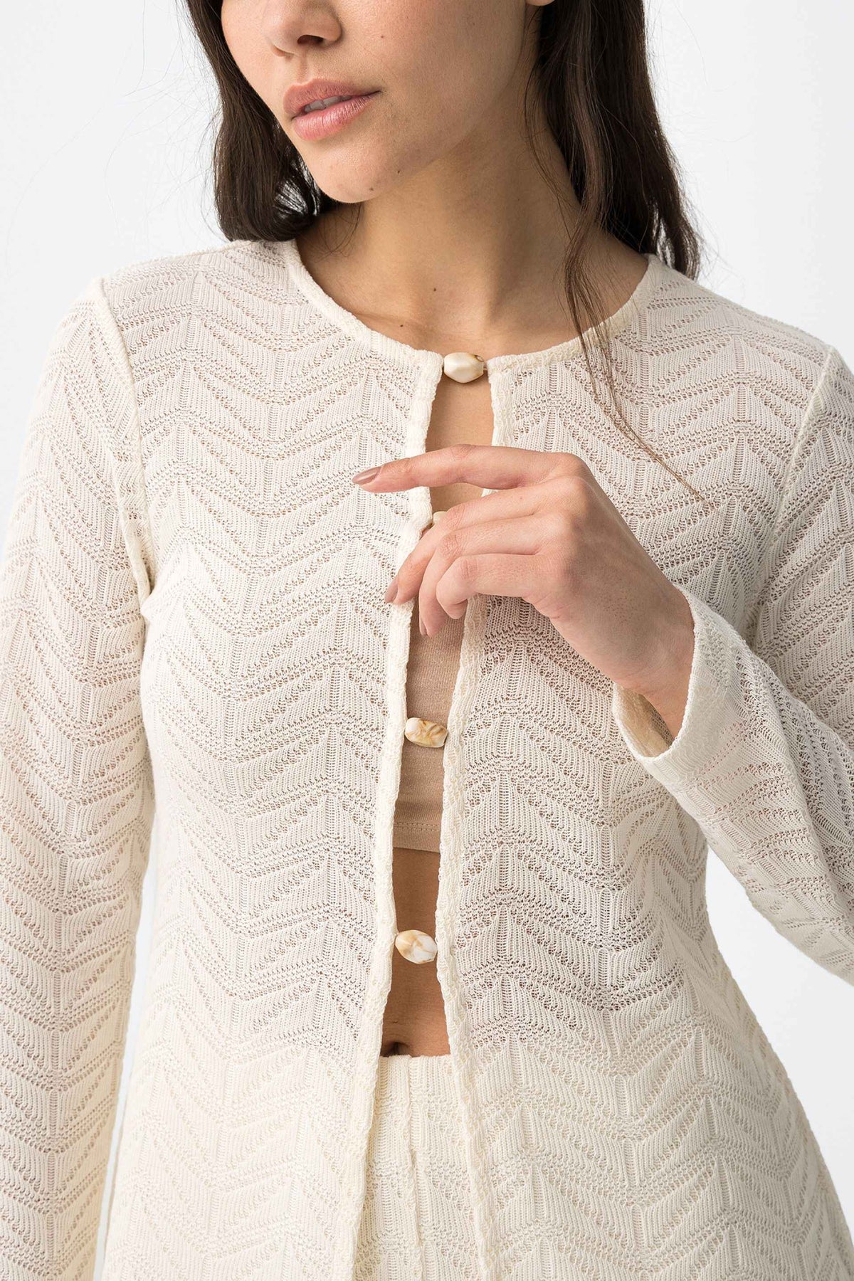 MIKADO LONG CARDIGAN - BEST CLOTHES