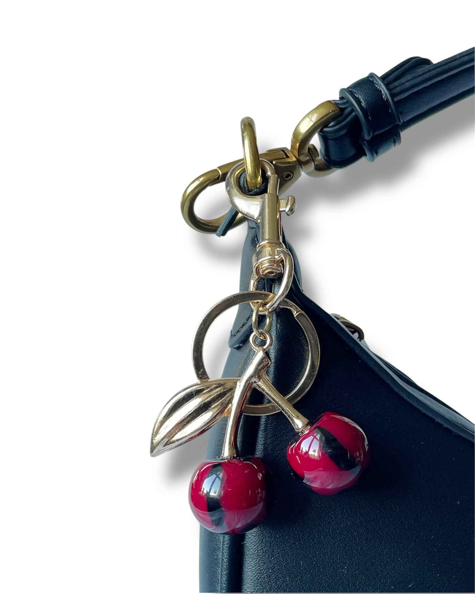 BAG CHARM CHERRY - Best Clothes