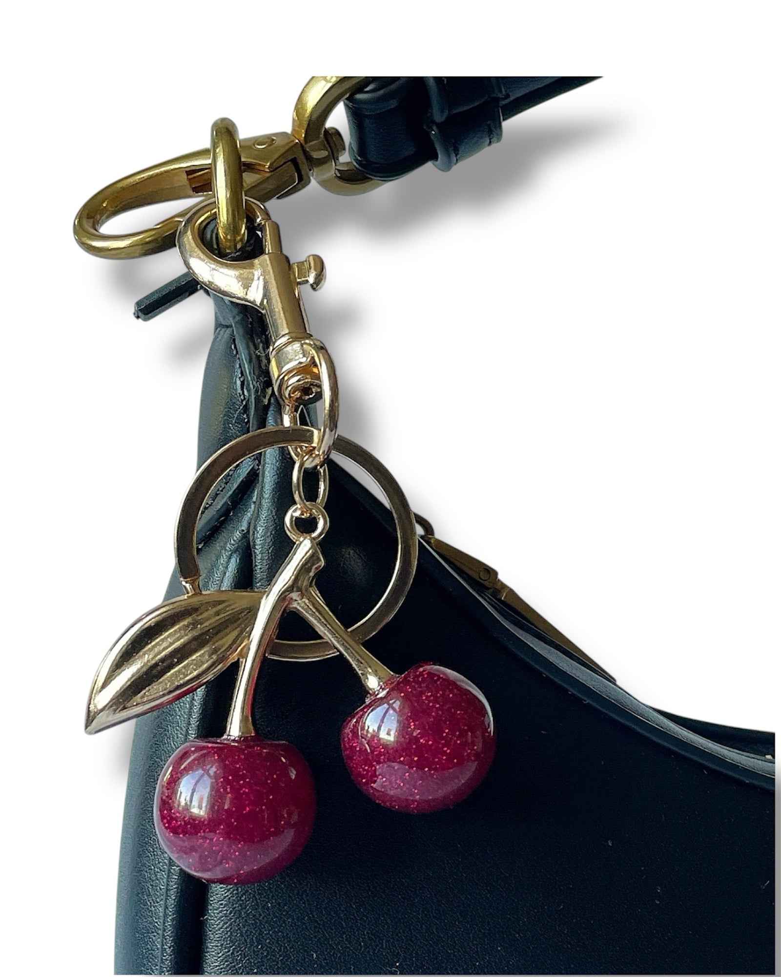 BAG CHARM CHERRY - Best Clothes