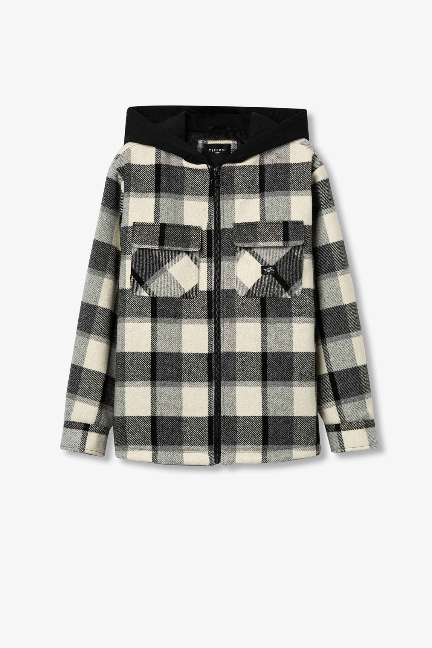 RHESUS HOODED SHIRT JACKET