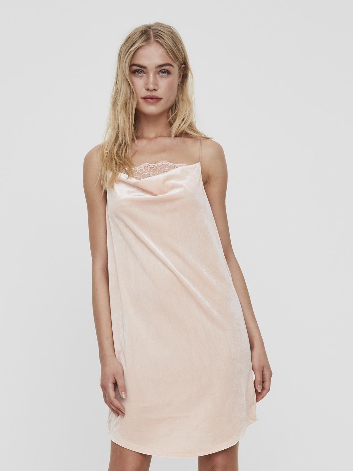 SCARLETT SLIP SHORT DRESS