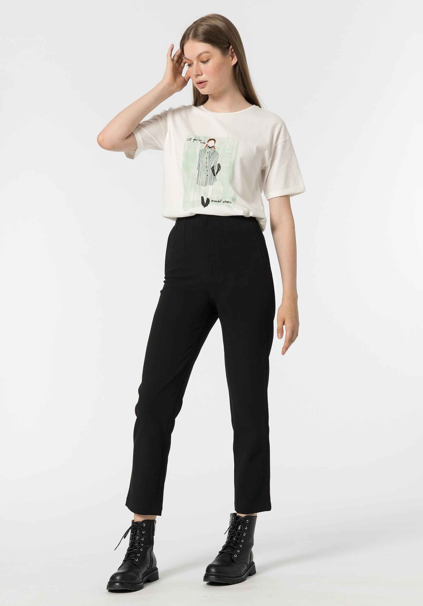 TROUSERS RAVEN
