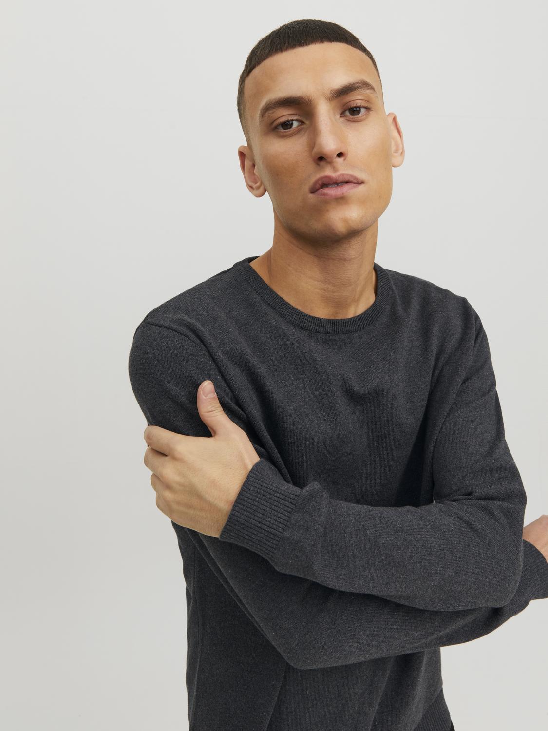 BASIC KNIT CREW NECK