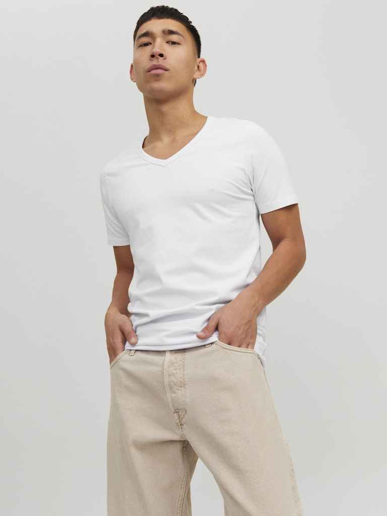 BASIC SS V-NECK - BEST CLOTHES