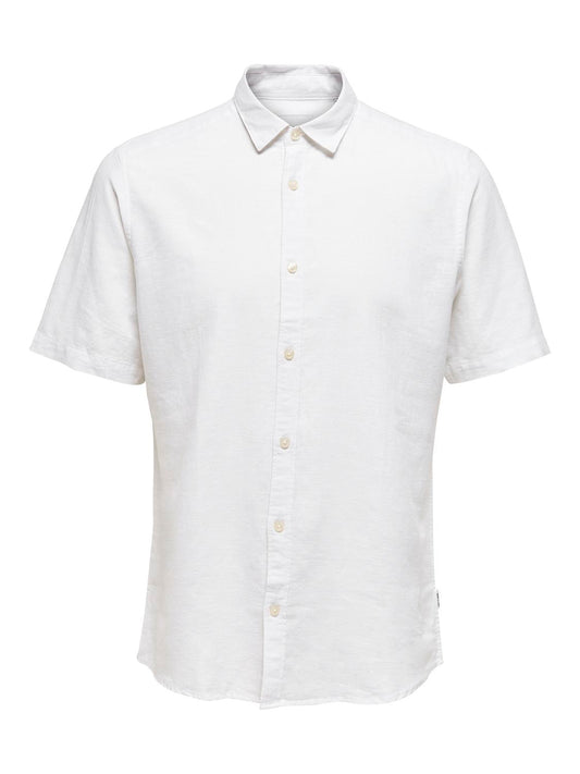 CAIDEN LIFE SS LINEN SHIRT - Best Clothes