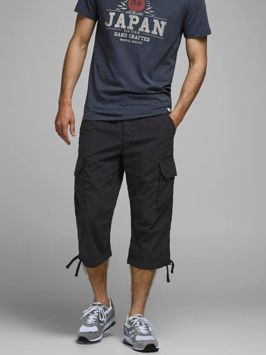CANVAS CARGO LONG SHORTS - Best Clothes