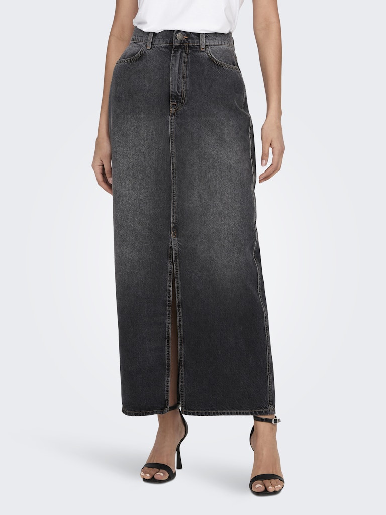 CILLA LONG SLIT SKIRT DNM - BEST CLOTHES