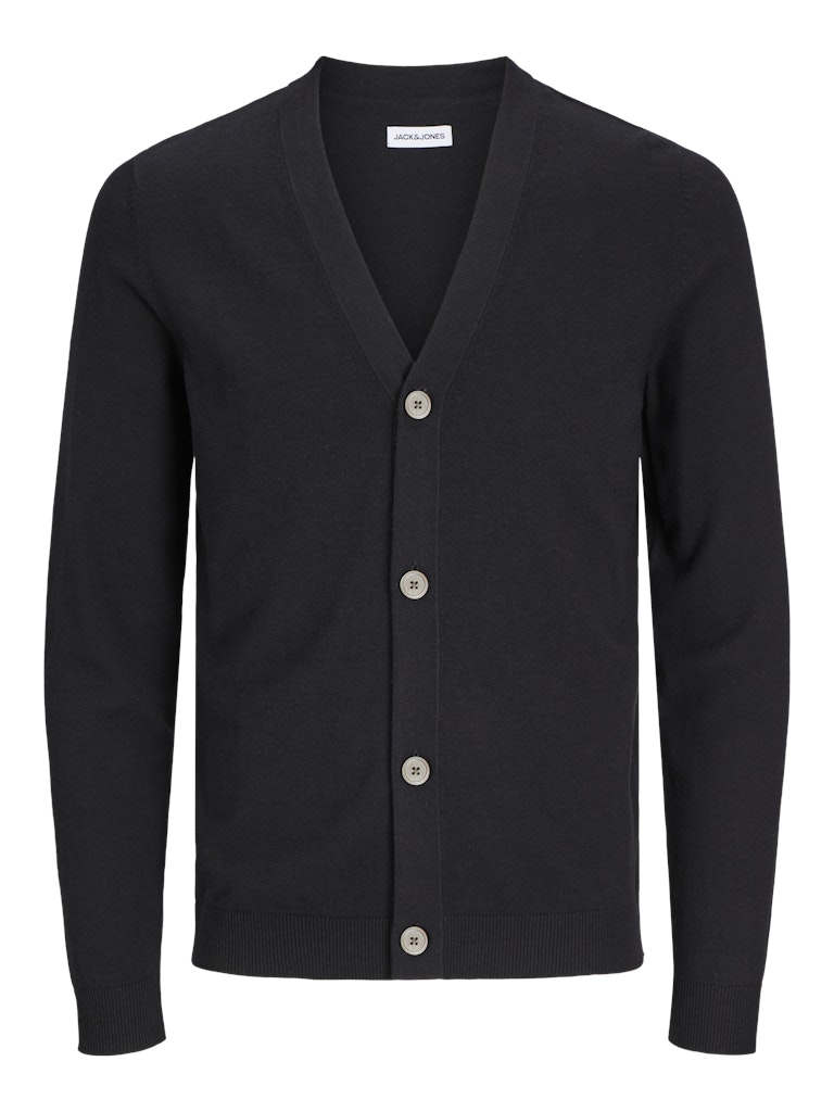 EMIL STRICK-CARDIGAN MIT KNOPF