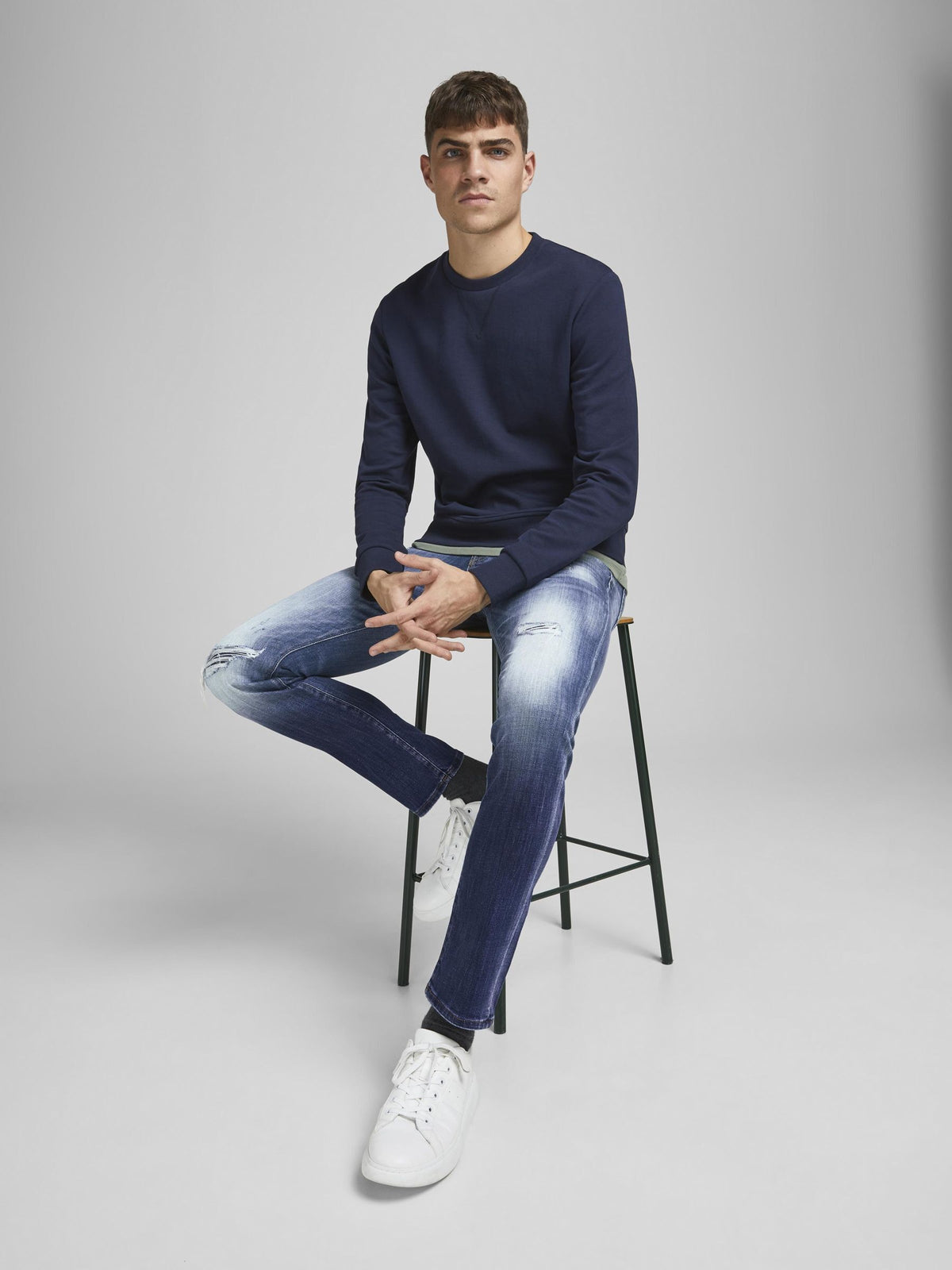 GLENN FOX GE 740 RIPPED JEANS - BEST CLOTHES
