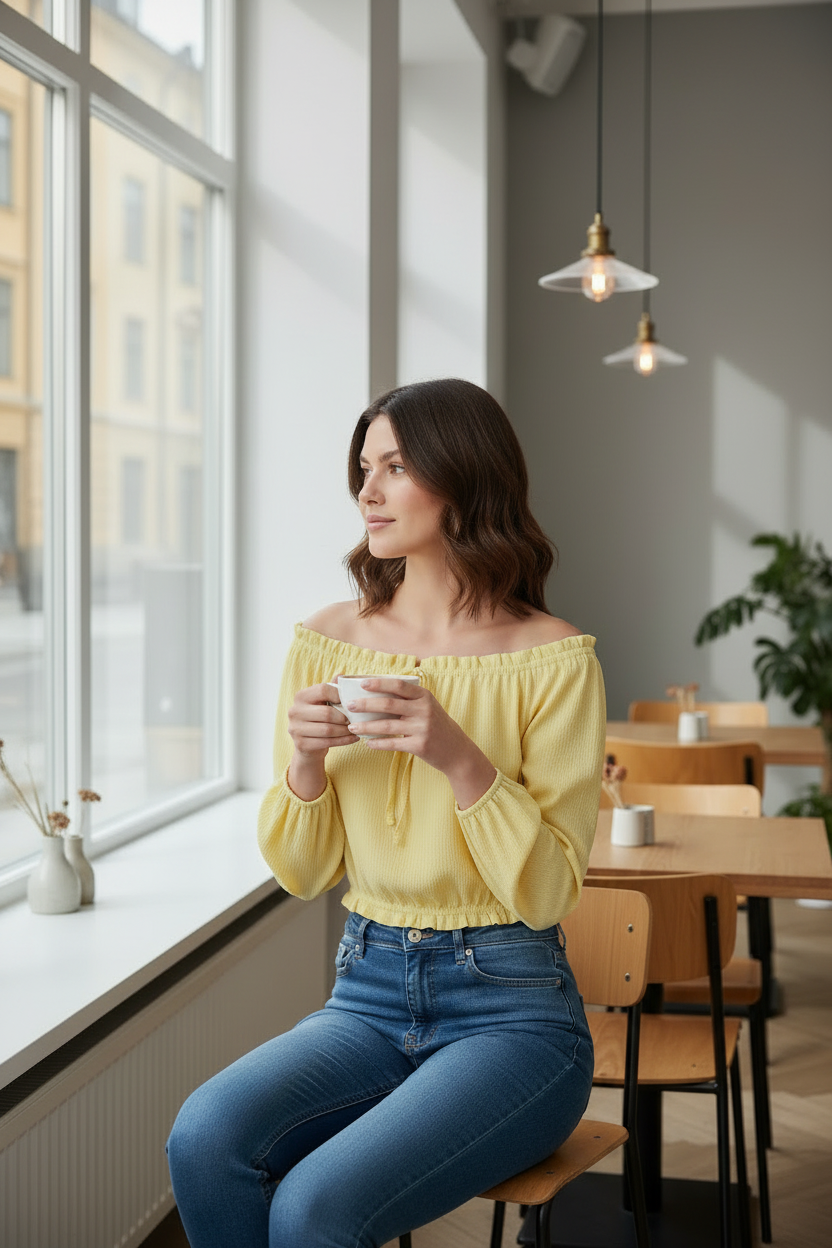 HANNAH BOATNECK TOP