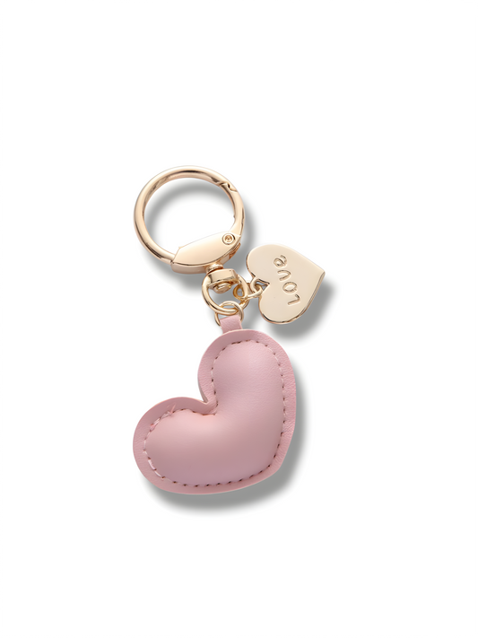 HJÄRTFORMAD NYCKELRING VÄSKPYNT - Best Clothes