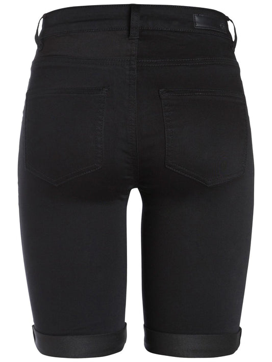 JUST JUTE LONG SHORTS BL - Best Clothes