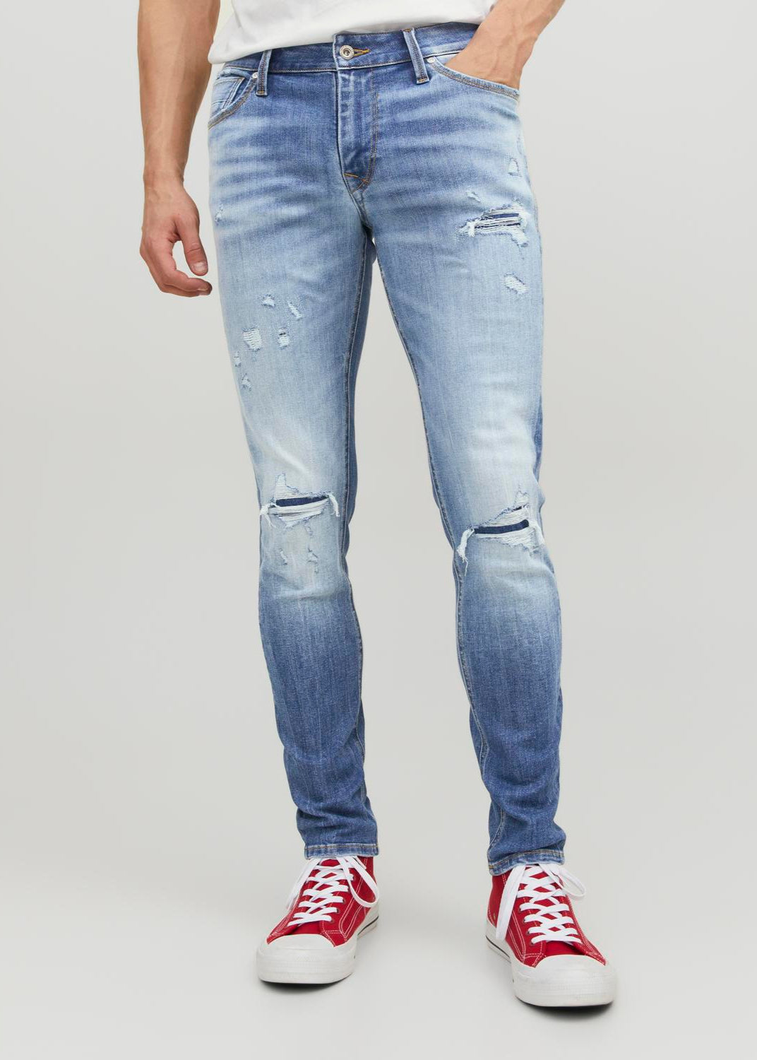 LIAM SEAL GE 484 RIPPED JEANS - BEST CLOTHES