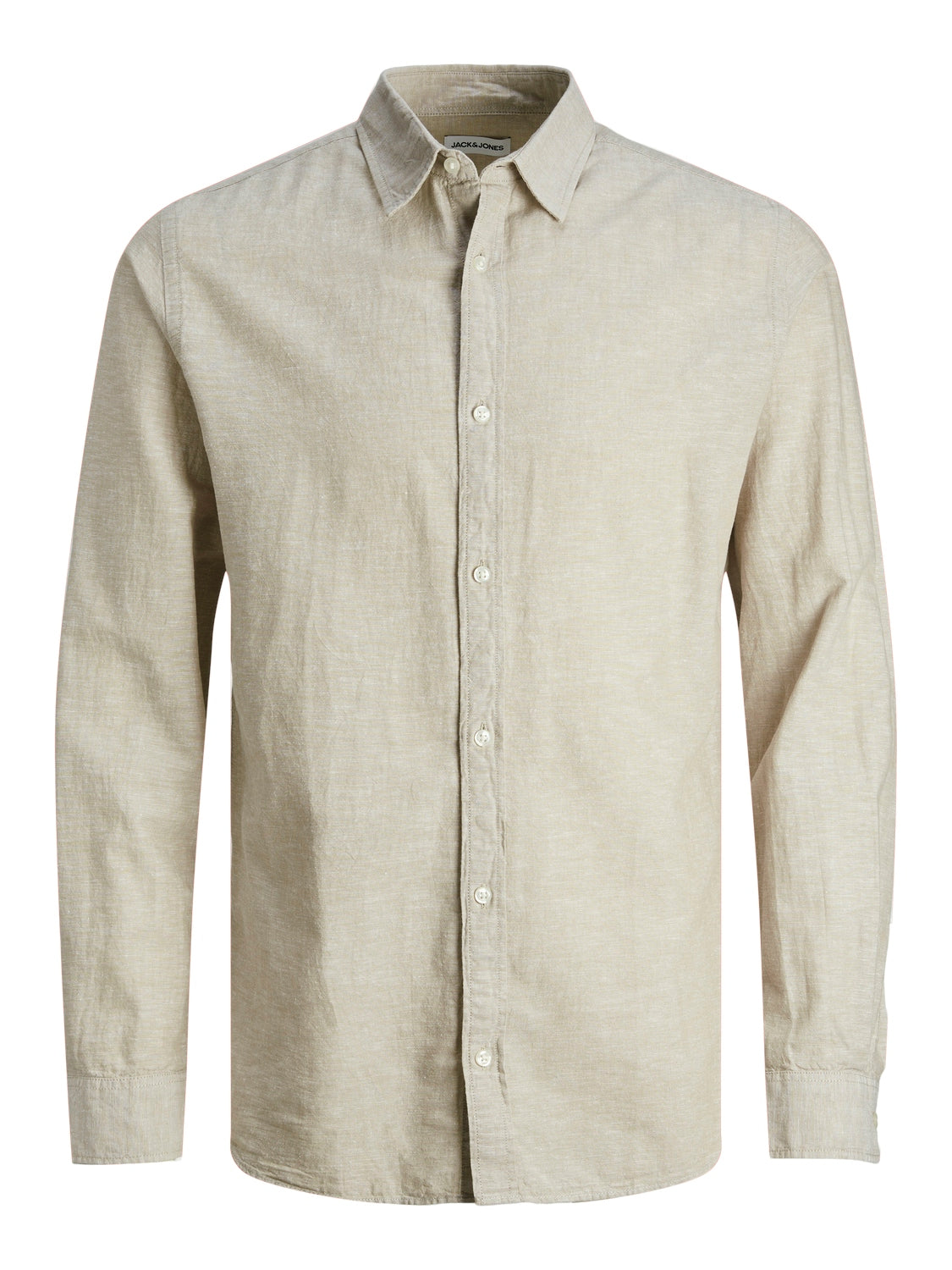 LINEN BLEND SHIRT LS - BEST CLOTHES