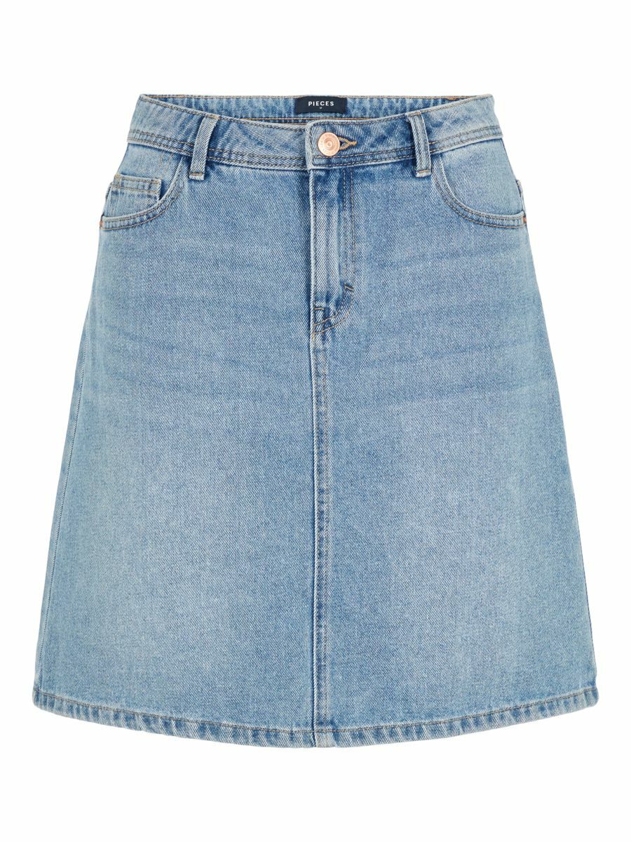 LOU HW DENIM SKIRT - BEST CLOTHES