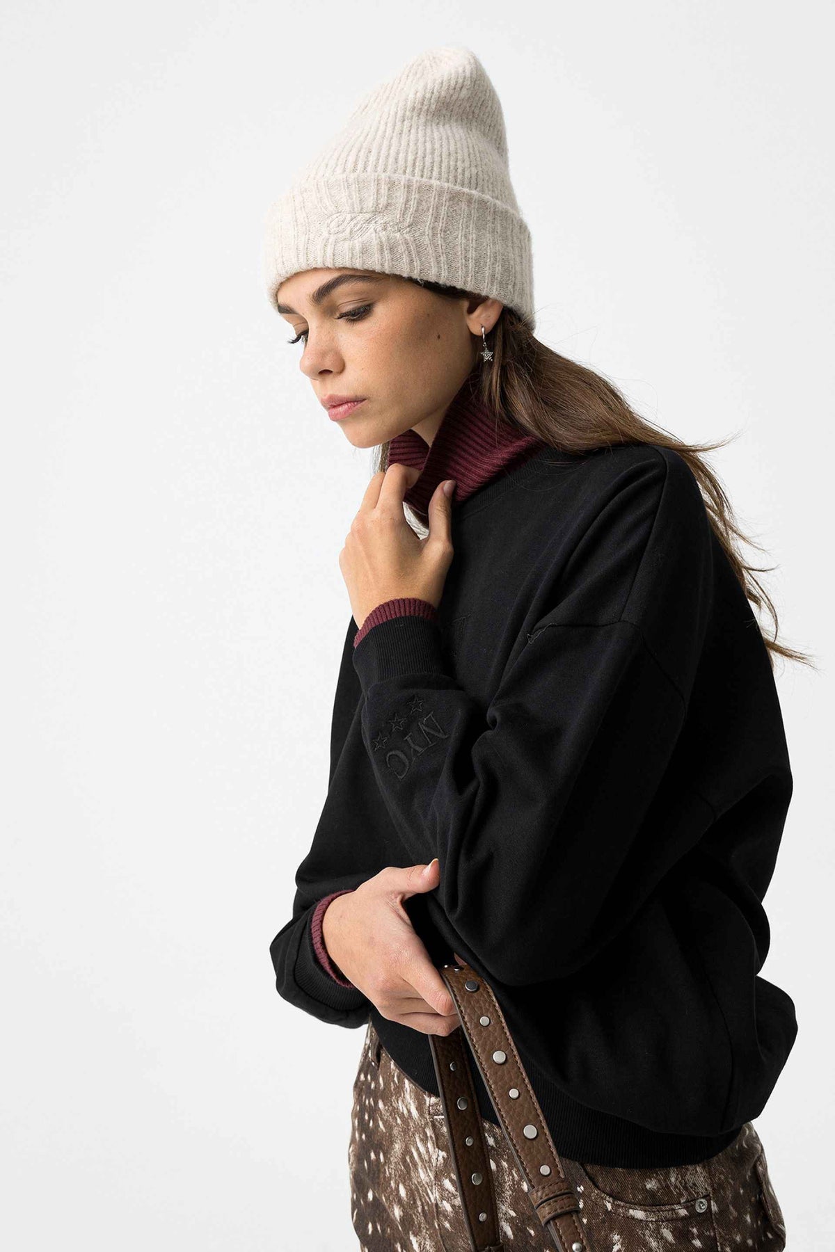 RIBBAD STICKAT MÖSSA ROSALÌA - BEST CLOTHES