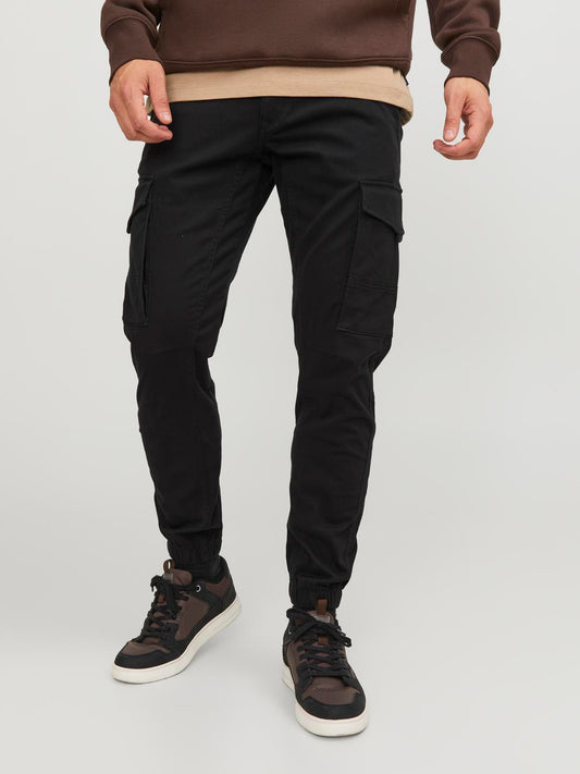 PAUL FLAKE 542 BLACK CARGO PANT - Best Clothes