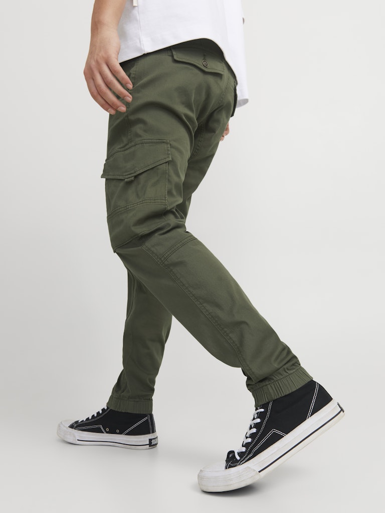 PAUL FLAKE 542 OLIVE CARGO PANT - Best Clothes