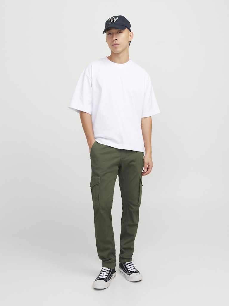 PAUL FLAKE 542 OLIVE CARGO PANT - Best Clothes