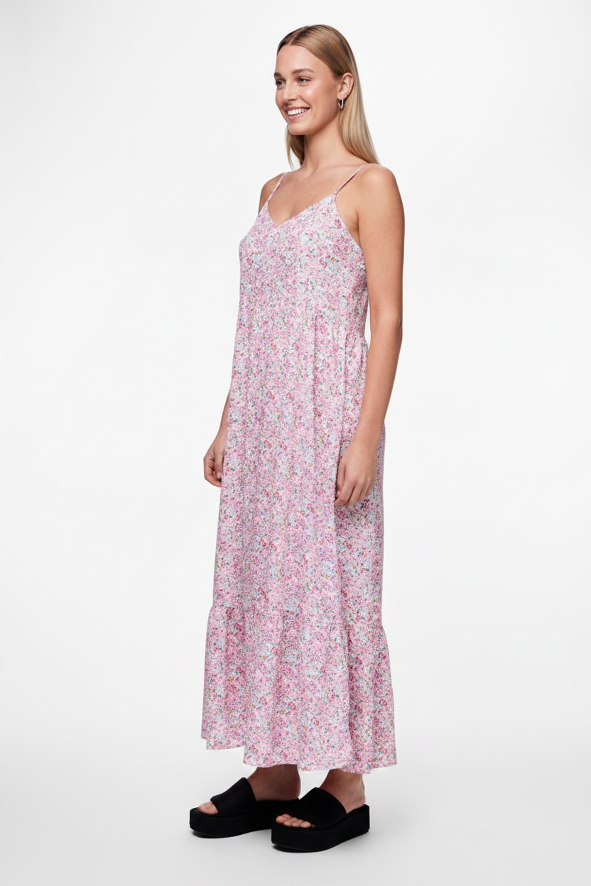 SADE STRAP LONG DRESS