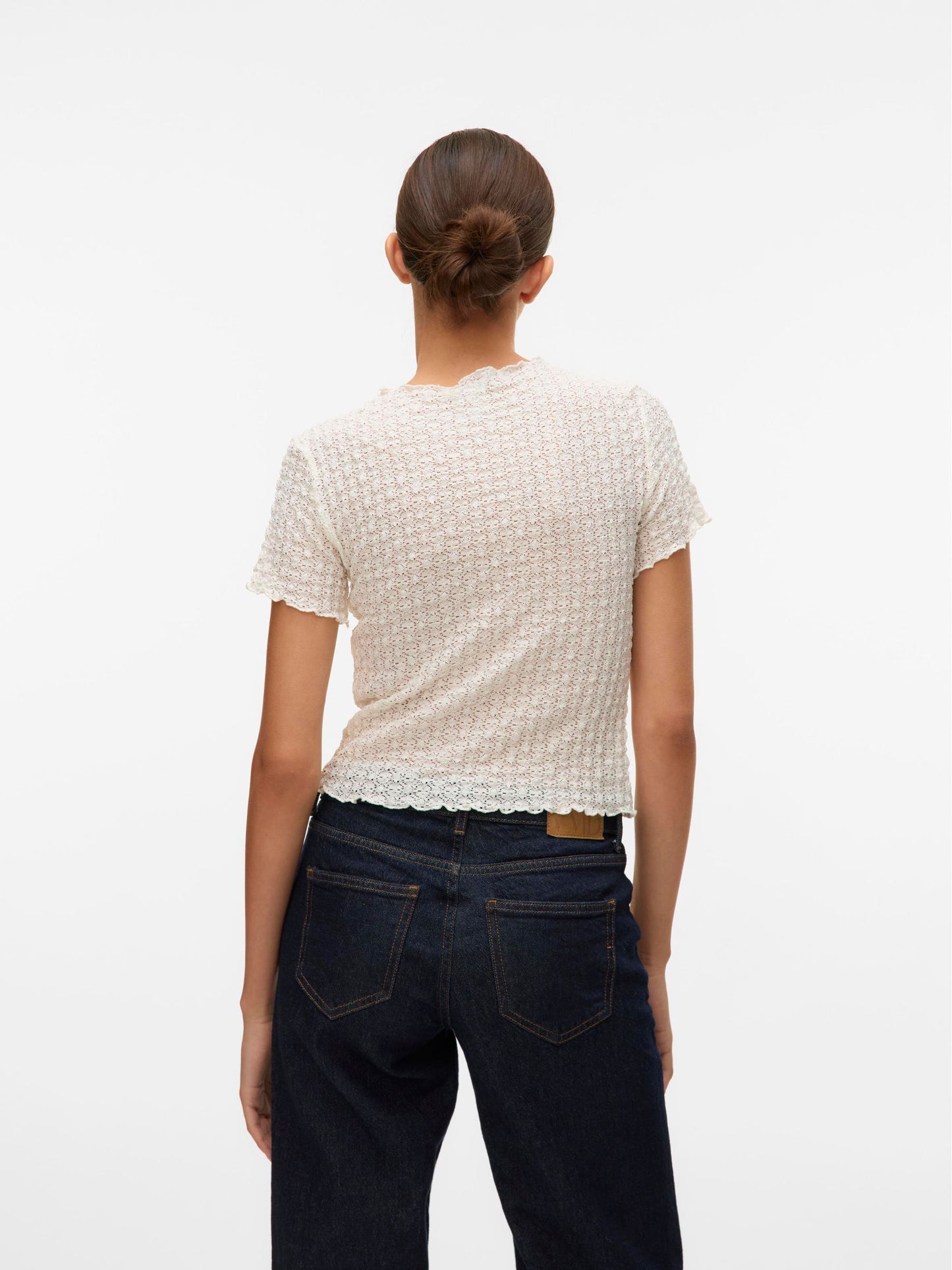 SHELBY SS O-NECK SHORT TOP - Best Clothes