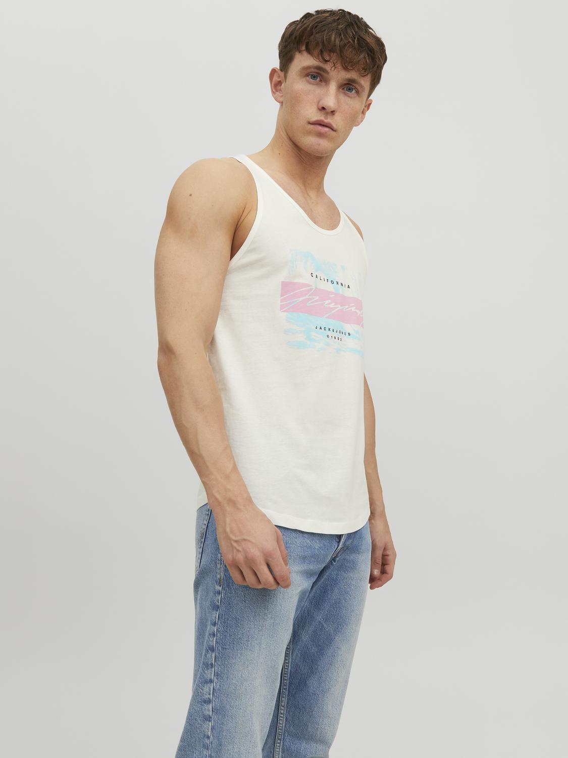 TULUM SKETCH LOOSE TANK TOP - Best Clothes