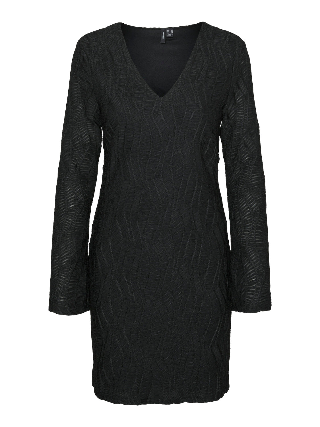 VIVA LS V-NECK DRESS - BEST CLOTHES