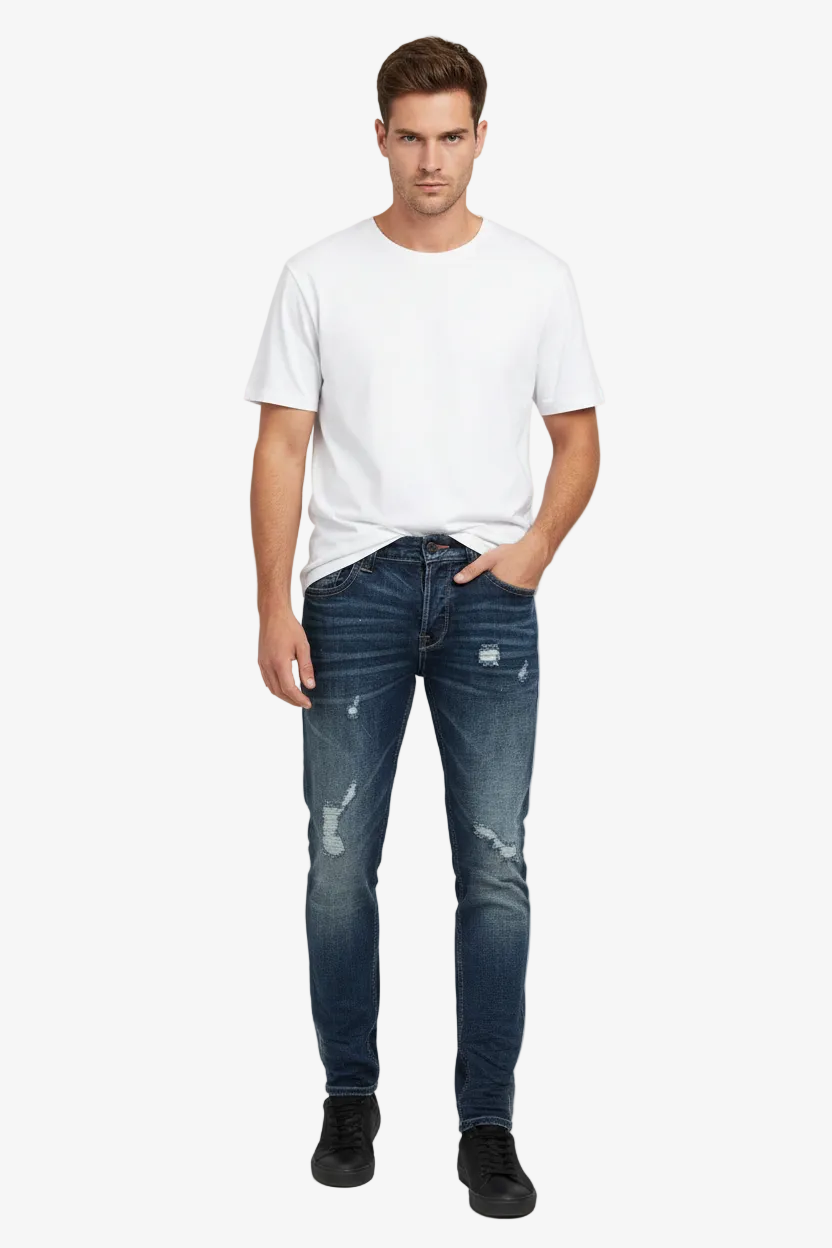 WEFT MED.BLUE 6970 JEANS - BEST CLOTHES
