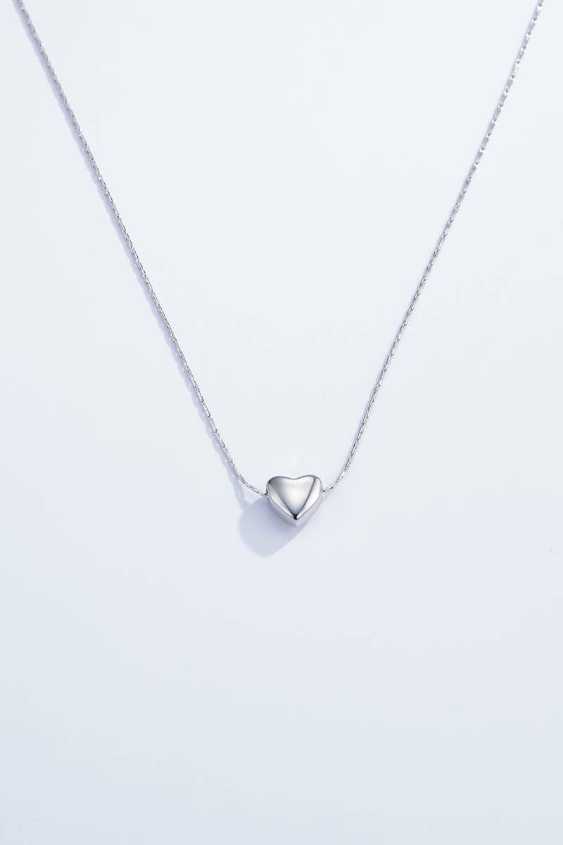 Heart Stone Necklace Women
