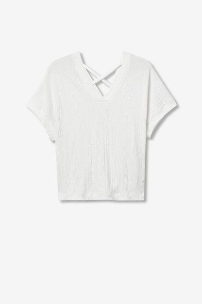 BLONDE SS TOP - Best clothes.