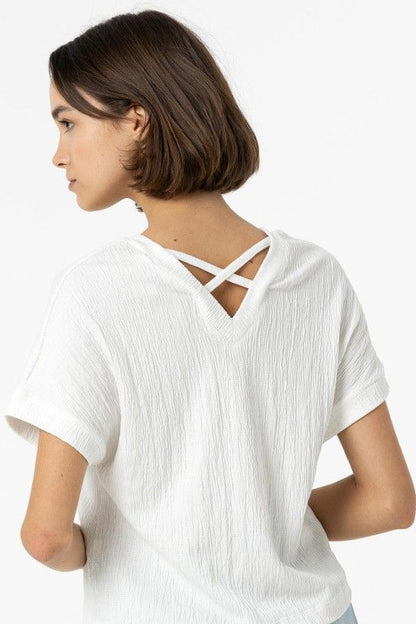 BLONDE SS TOP - Best clothes.