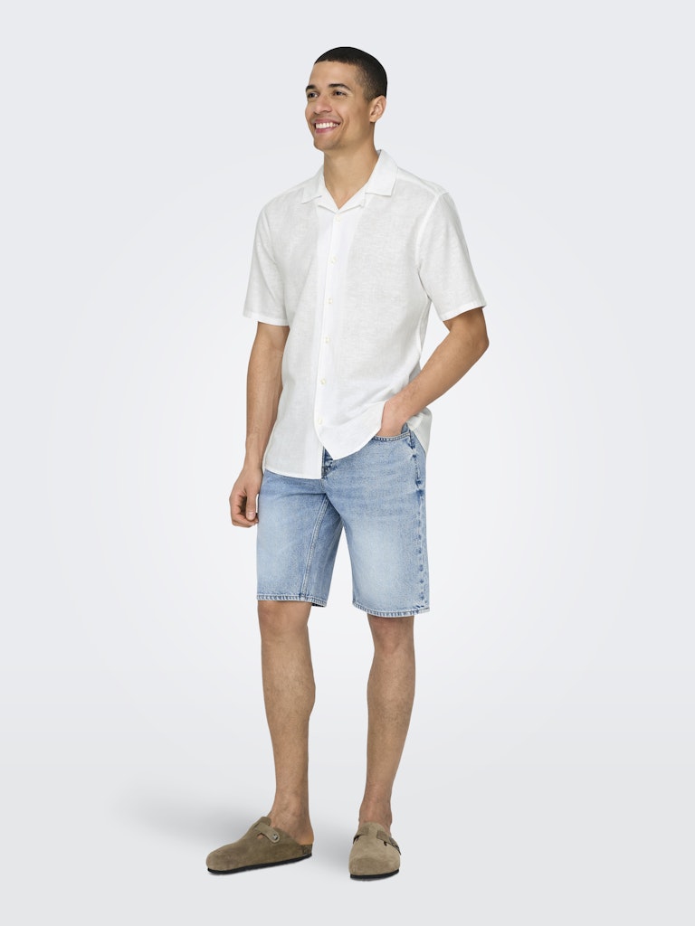 CAIDEN LIFE SS LINEN SHIRT