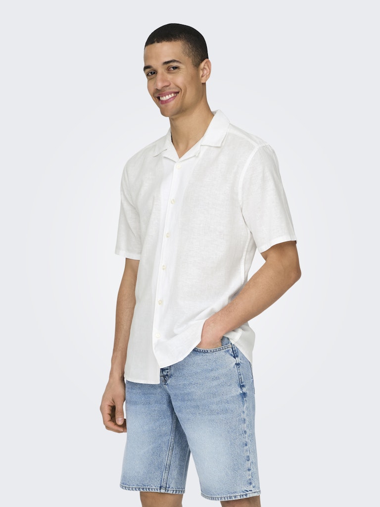 CAIDEN LIFE SS LINEN SHIRT
