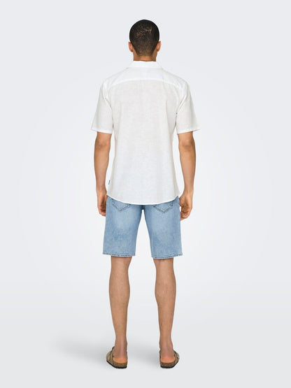 CAIDEN LIFE SS LINEN SHIRT