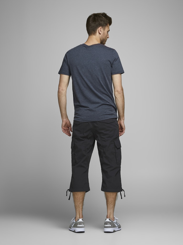 LANGE CARGO-SHORTS AUS CANVAS