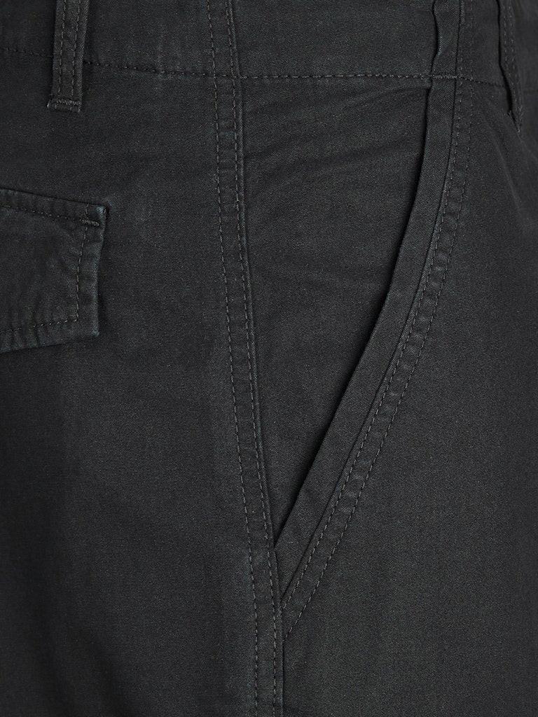 LANGE CARGO-SHORTS AUS CANVAS