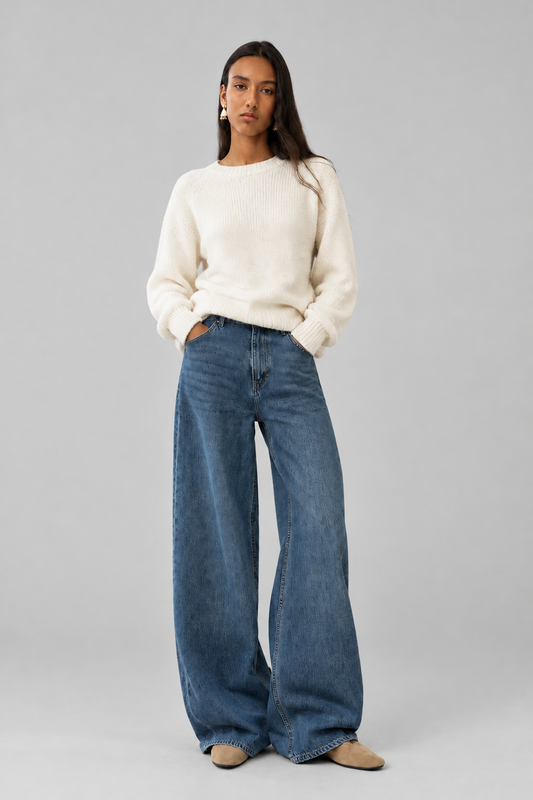 CHARLIE WEITE DUNKELBLAUE JEANS