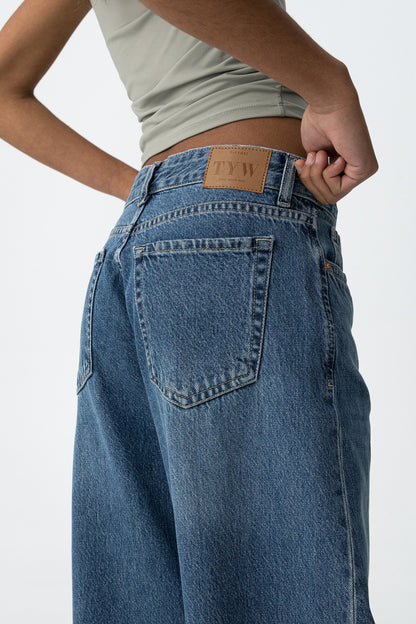 CHARLIE WEITE DUNKELBLAUE JEANS