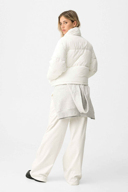 COCKATOO WHITE PUFFER JACKET