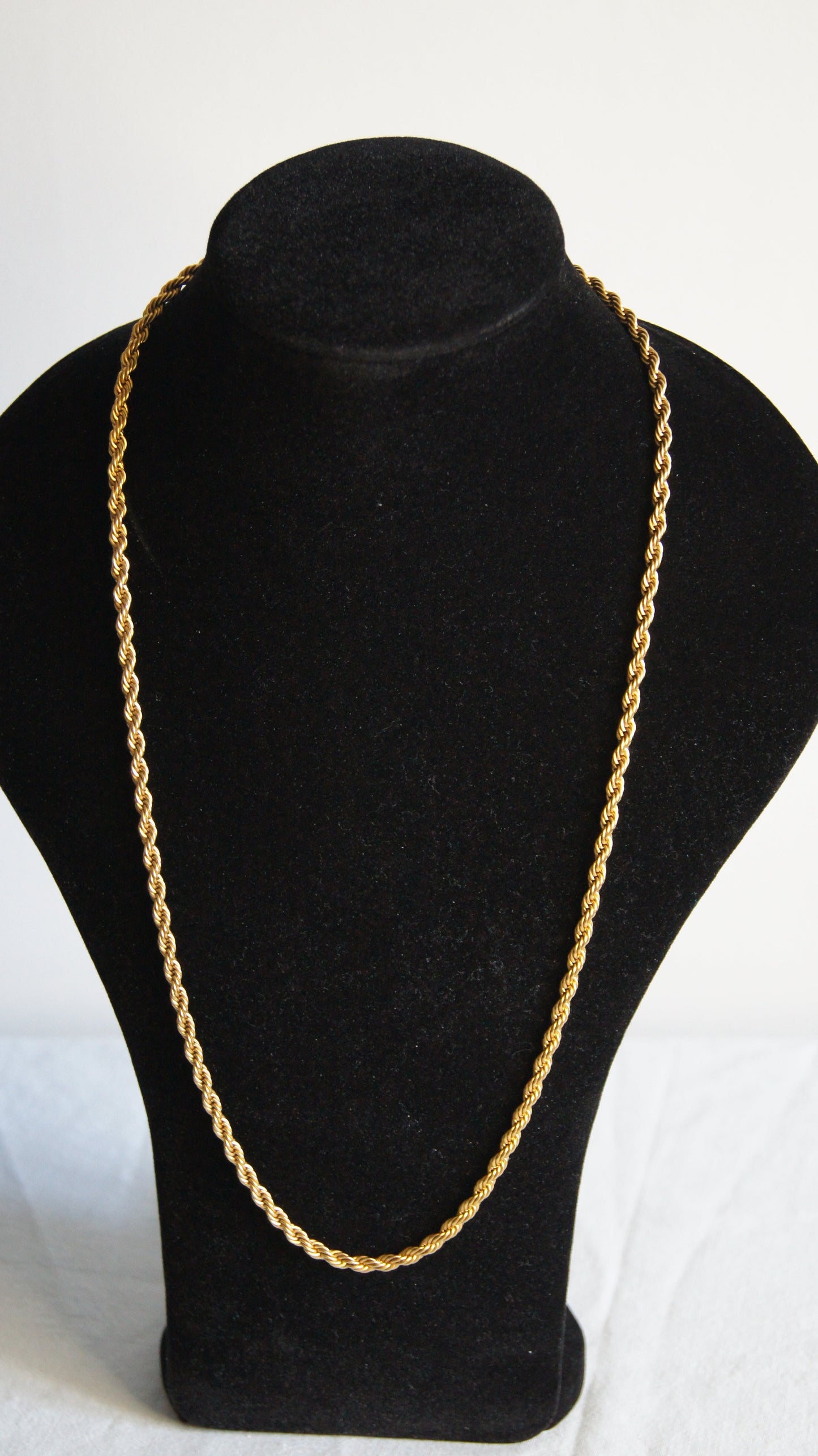 Borealis Rope Men's Necklace Gold