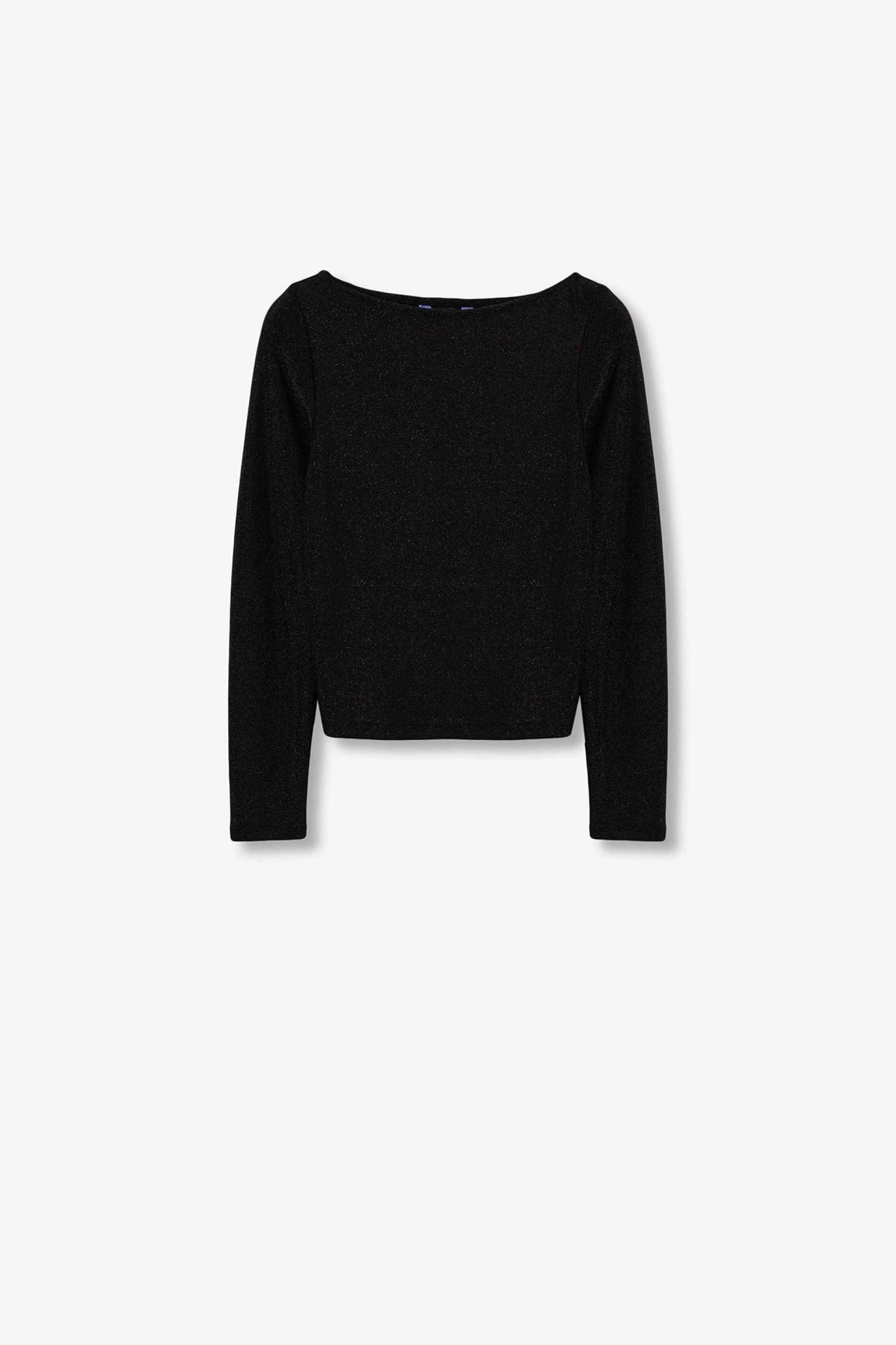 DALOT LONG SLEEVE CROP TOP