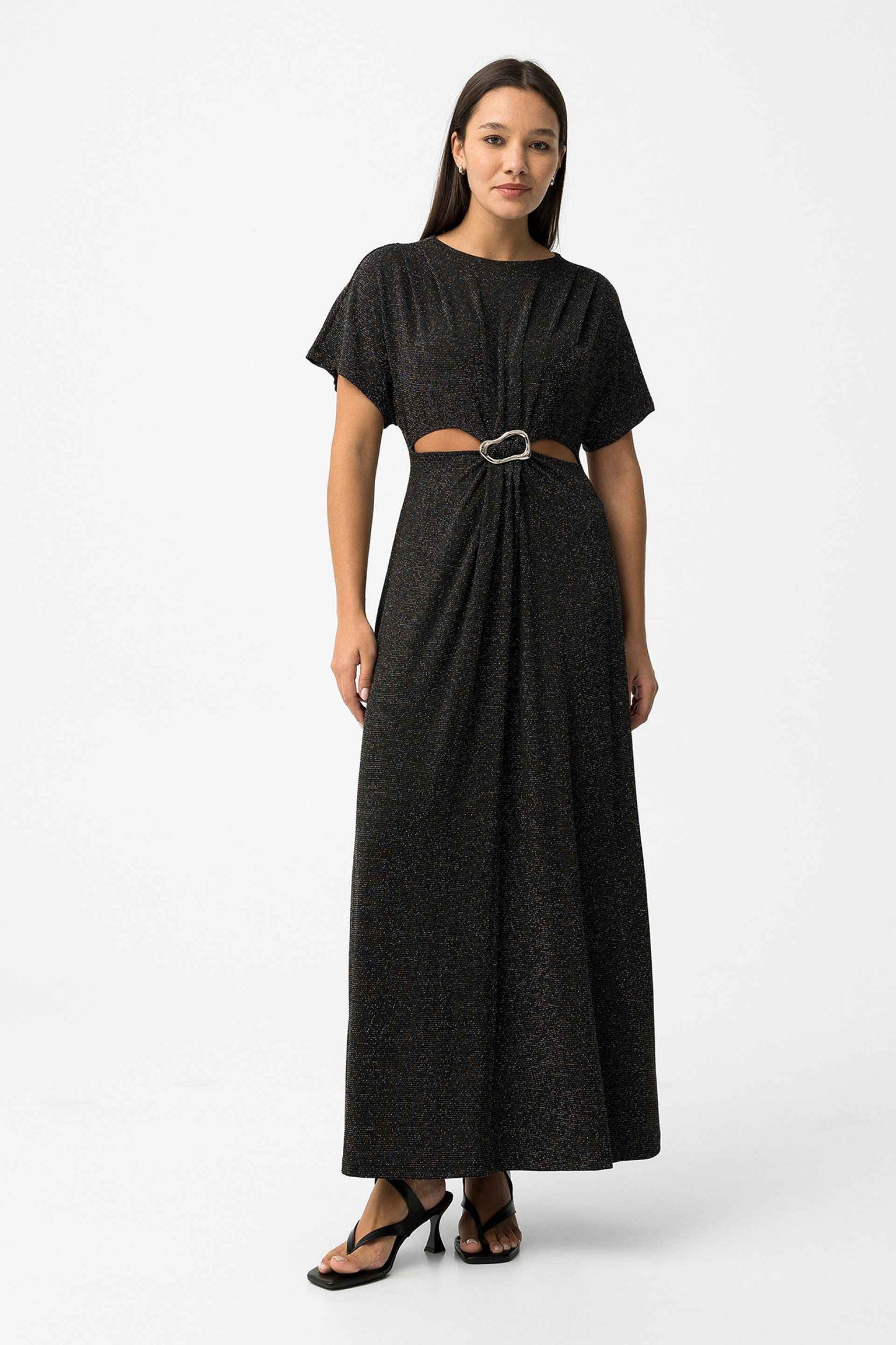 GLAM SHIMMERING MAXI DRESS