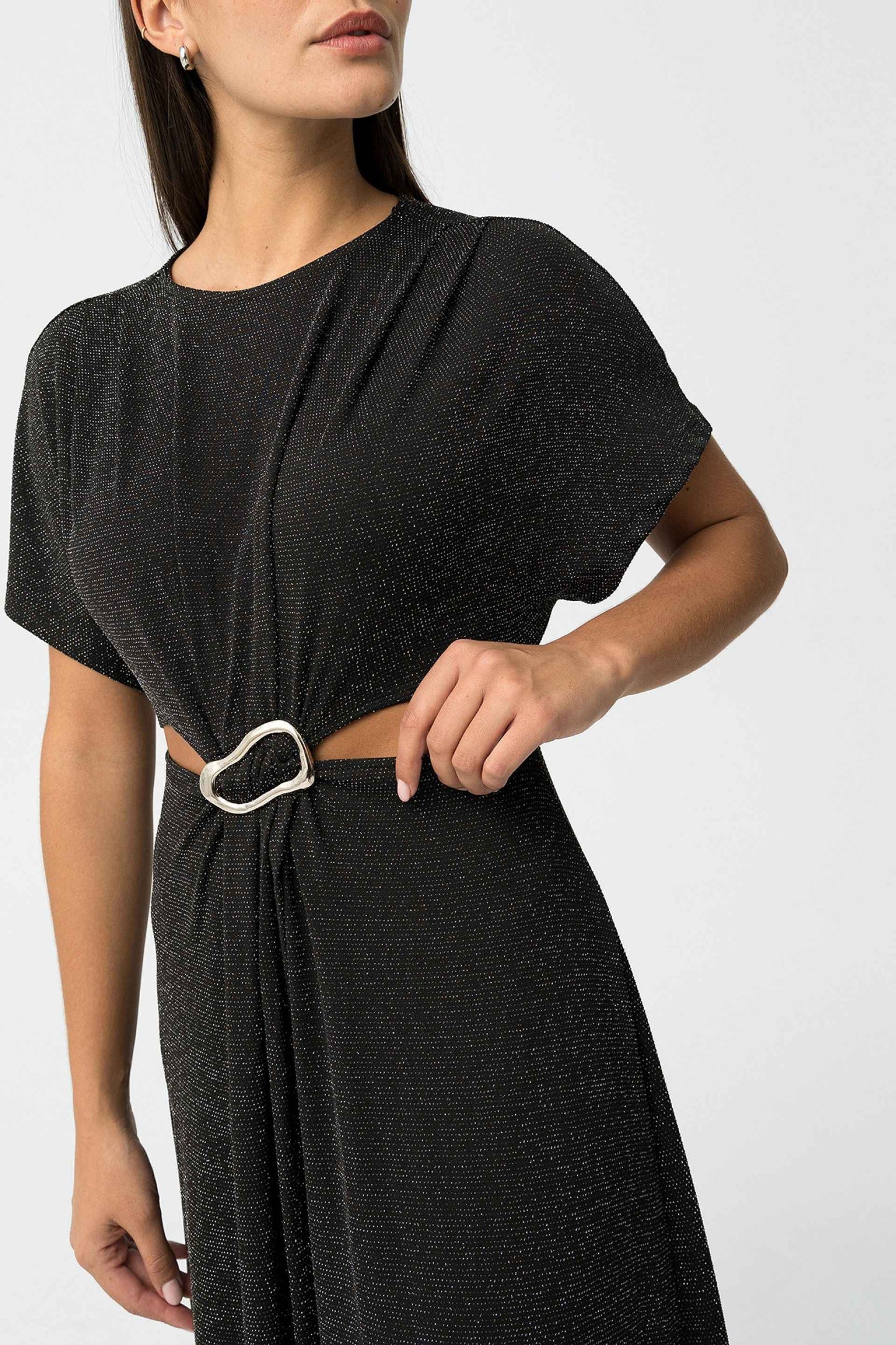 GLAM SHIMMERING MAXI DRESS