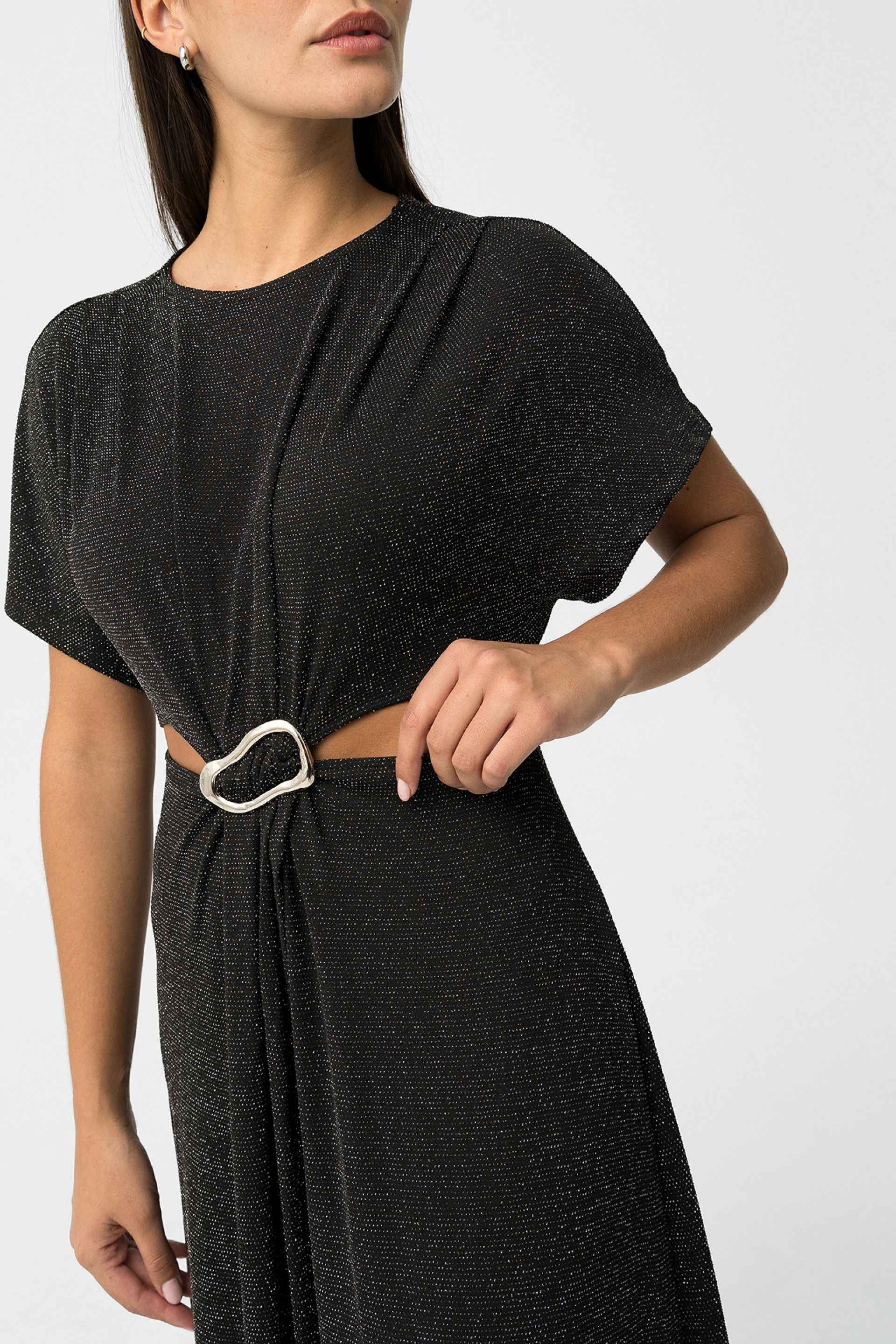 GLAM SHIMMERING MAXI DRESS