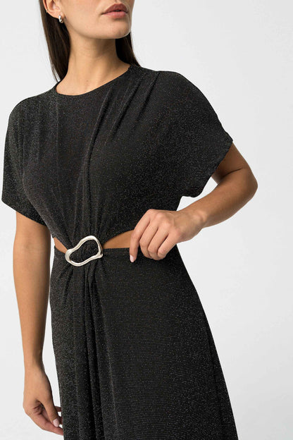 GLAM SHIMMERING MAXI DRESS